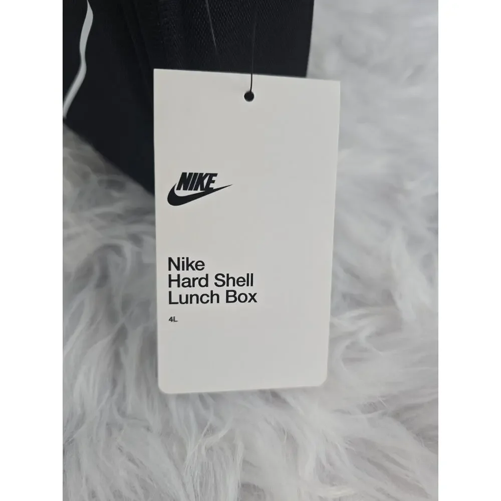 Nike Lunchbox Logo Graphic Rainbow Insulated Hard Shell Bag 4L New With Tags